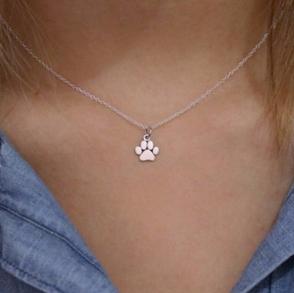 Paw Print Necklace